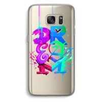 Dream: Samsung Galaxy S7 Transparant Hoesje