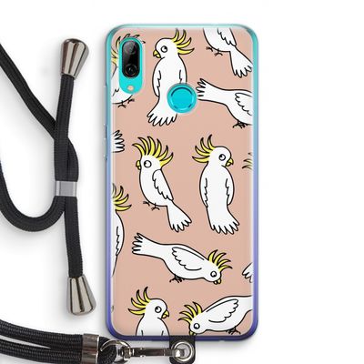 Papegaai: Huawei P Smart (2019) Transparant Hoesje met koord
