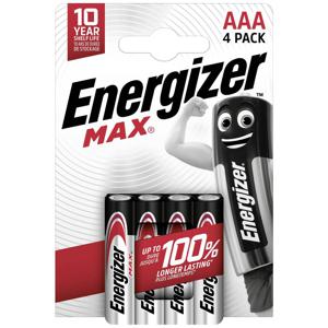 Energizer Max AAA batterij (potlood) Alkaline 1.5 V 4 stuk(s)