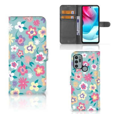 Motorola Moto G60s Hoesje Flower Power Motorola Moto G60s Hoesje Flower Power