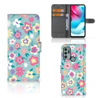 Motorola Moto G60s Hoesje Flower Power