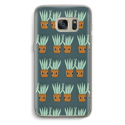 Sansevieria: Samsung Galaxy S7 Transparant Hoesje