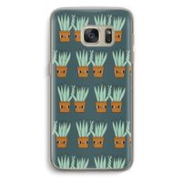 Sansevieria: Samsung Galaxy S7 Transparant Hoesje Sansevieria: Samsung Galaxy S7 Transparant Hoesje