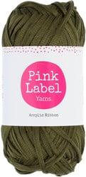 Pink Label Acrylic Ribbon 030 Britt - Olive green