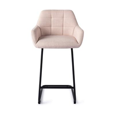 Jesper Home Noto barkruk H65 Petal Pink arch black