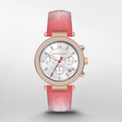Horlogeband Michael Kors MK7228 Leder Bi-Color