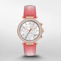 Horlogeband Michael Kors MK7228 Leder Bi-Color