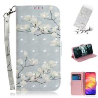 3D gekleurde tekening horizontale Flip lederen draagtas met houder & kaartsleuven & portemonnee voor Huawei P30 (Magnolia) 3D gekleurde tekening horizontale Flip lederen draagtas met houder & kaartsleuven & portemonnee voor Huawei P30 (Magnolia)