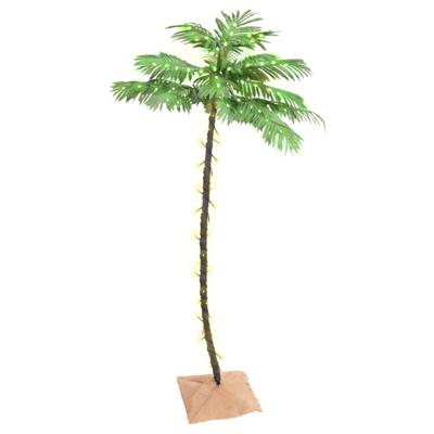 VidaXL Palmboom led 96 led&apos;s warmwit 180 cm