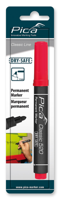 Pica 520/40 Permanent Marker | 1-4mm | Rond | Rood | Blister - PI52040SB