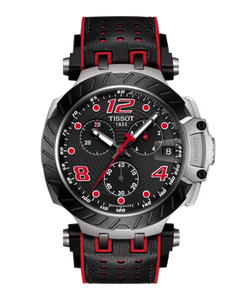 Horlogeband Tissot T1154172705704 / T603045116 Rubber Zwart