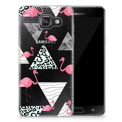 Samsung Galaxy A3 2016 | TPU Hoesje | Flamingo Triangle
