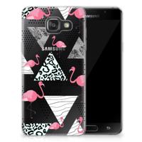 Samsung Galaxy A3 2016 | TPU Hoesje | Flamingo Triangle