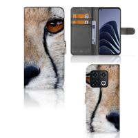 OnePlus 10 Pro | Telefoonhoesje | Met pasjeshouder | Cheetah