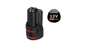 Bosch Blauw Li-Ion accu 12 V 3,0 Ah 1600A00X79
