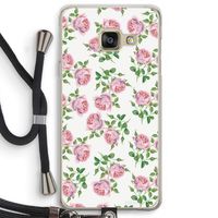 Kleine roosjes: Samsung Galaxy A3 (2016) Transparant Hoesje met koord
