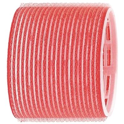 Sibel Hair Velcro Kruller 70mm Rood 6Stuks