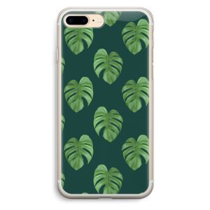 Monstera leaves: iPhone 7 Plus Transparant Hoesje