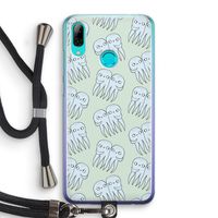 Octopussen: Huawei P Smart (2019) Transparant Hoesje met koord