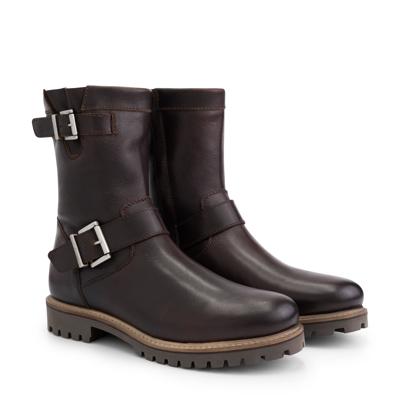 Travelin&apos; Men - zipper boot - Donkerbruin - Maat 44