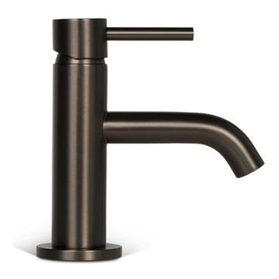 Fonteinkraan Blue Label Brondby | Opbouw | Koudwater kraan | Laag model | Eengreeps | Gunmetal PVD