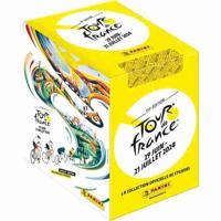 Stickerdoos - PANINI - Officiële Tour de France 2024 collectie - Bevat 36 vakjes met 5 stickers