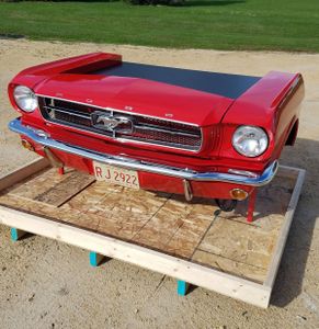 1965 Ford Mustang Bureau - Van Een Originele Auto