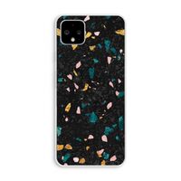 Terrazzo N°10: Pixel 4 XL Transparant Hoesje