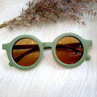 Retro Kinderzonnebril | Groen