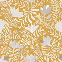 Dutch Wallcoverings Lina - Brita Yellow - Geel