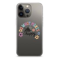 Happy days: iPhone 13 Pro Transparant Hoesje