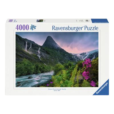 Ravensburger Legpuzzel atemberaubende bergstimmung, 4000st.