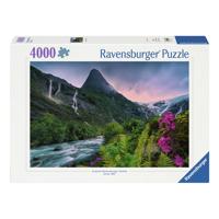 Ravensburger Legpuzzel atemberaubende bergstimmung, 4000st.