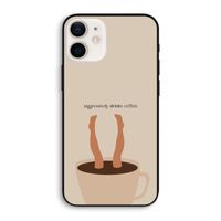 Aggressively drinks coffee: iPhone 12 Pro Biologisch afbreekbaar hoesje