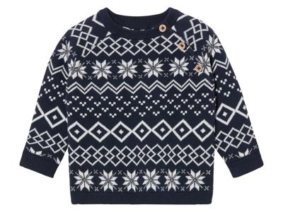 lupilu Baby gebreide trui (50/56, Blauw)