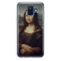 Mona Lisa: Samsung Galaxy A6 (2018) Transparant Hoesje Mona Lisa: Samsung Galaxy A6 (2018) Transparant Hoesje