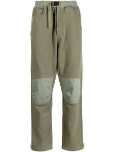 Maharishi Shinobi colour-block track pants - Vert