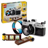 LEGO 31147 Creator Fotocamera retrò 3 in 1, Giocattolo Trasformabile con 3 Modelli, Arredamento per Ufficio e Camera da Letto