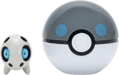 Pokemon Figure - Aron + Heavy Ball (Clip 'n' Go)