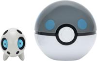 Pokemon Figure - Aron + Heavy Ball (Clip 'n' Go)