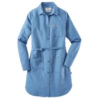 FjÃ¤llrÃ¤ven Dames Shirtblouse Ã–vik Shirt Dress W, blauw, Maat: XL - thumbnail