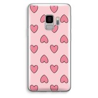 Ondersteboven verliefd: Samsung Galaxy S9 Transparant Hoesje