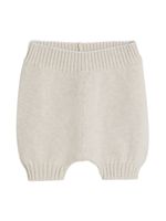 Brunello Cucinelli Kids short en coton - Tons neutres - thumbnail