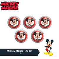 Bal - Voordeelverpakking - Mickey Mouse - 23 cm - 5 stuks