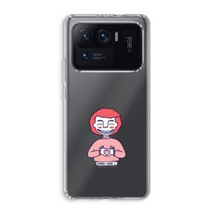 Hartje: Xiaomi Mi 11 Ultra Transparant Hoesje