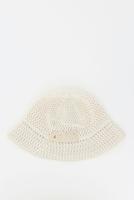 Ami Paris hoed Ami Patch UHA255.AW0085 white cream