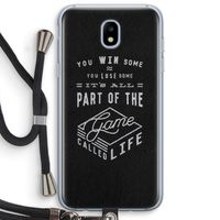 Life: Samsung Galaxy J5 (2017) Transparant Hoesje met koord