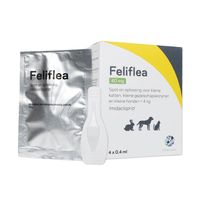 Feliflea 40mg tot 4 kg Spot-On 4 stuks - thumbnail