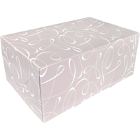 Gebaksdoos | Swirl | karton | 21x14x9cm | zonder venster | 100 stuks