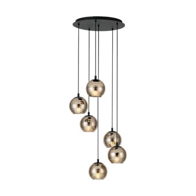 Stars of Light Hanglamp 6-lichtsLemorieta zwart - 39687